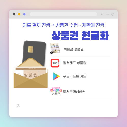 상품권 현금화